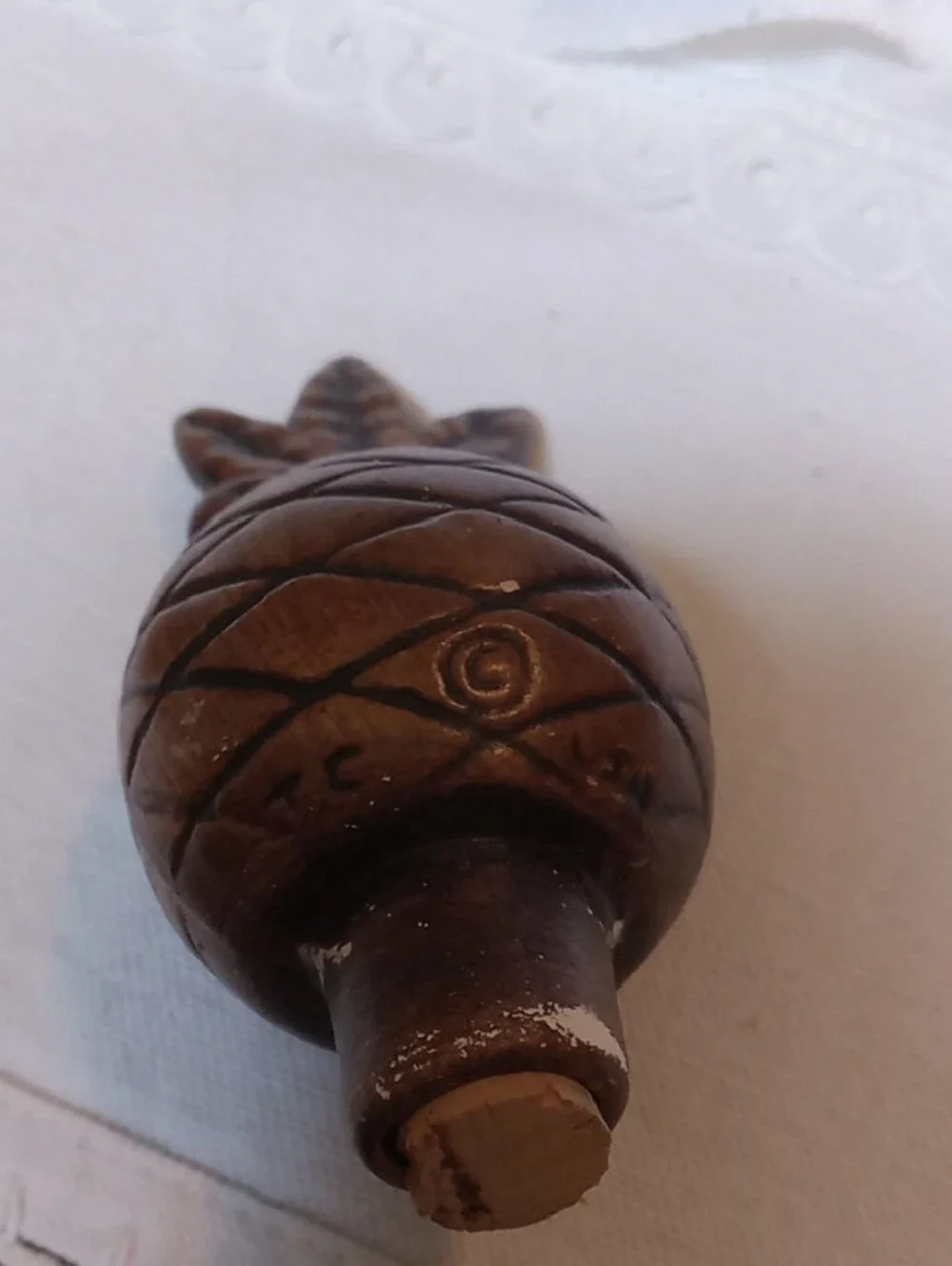 Hawaii Pineapple Salt & Pepper Shakers - Brown